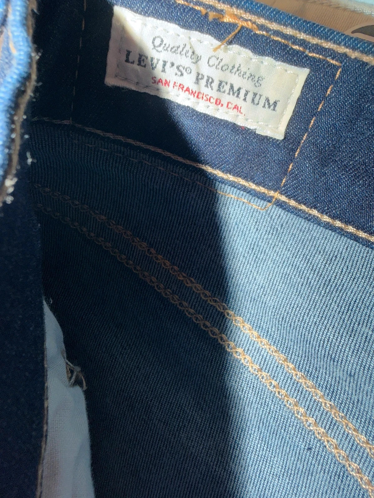 Jeans femme Levi's 710 super skinny taille 27 – photo 7